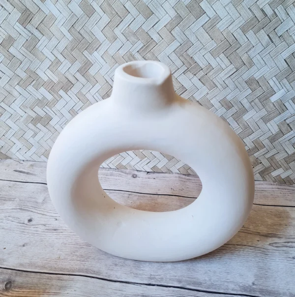 Vase de Fleurs Rond fait main artisanale – Image 5